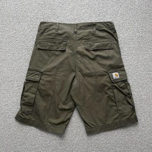 Carhartt Mens Khaki and Green Shorts